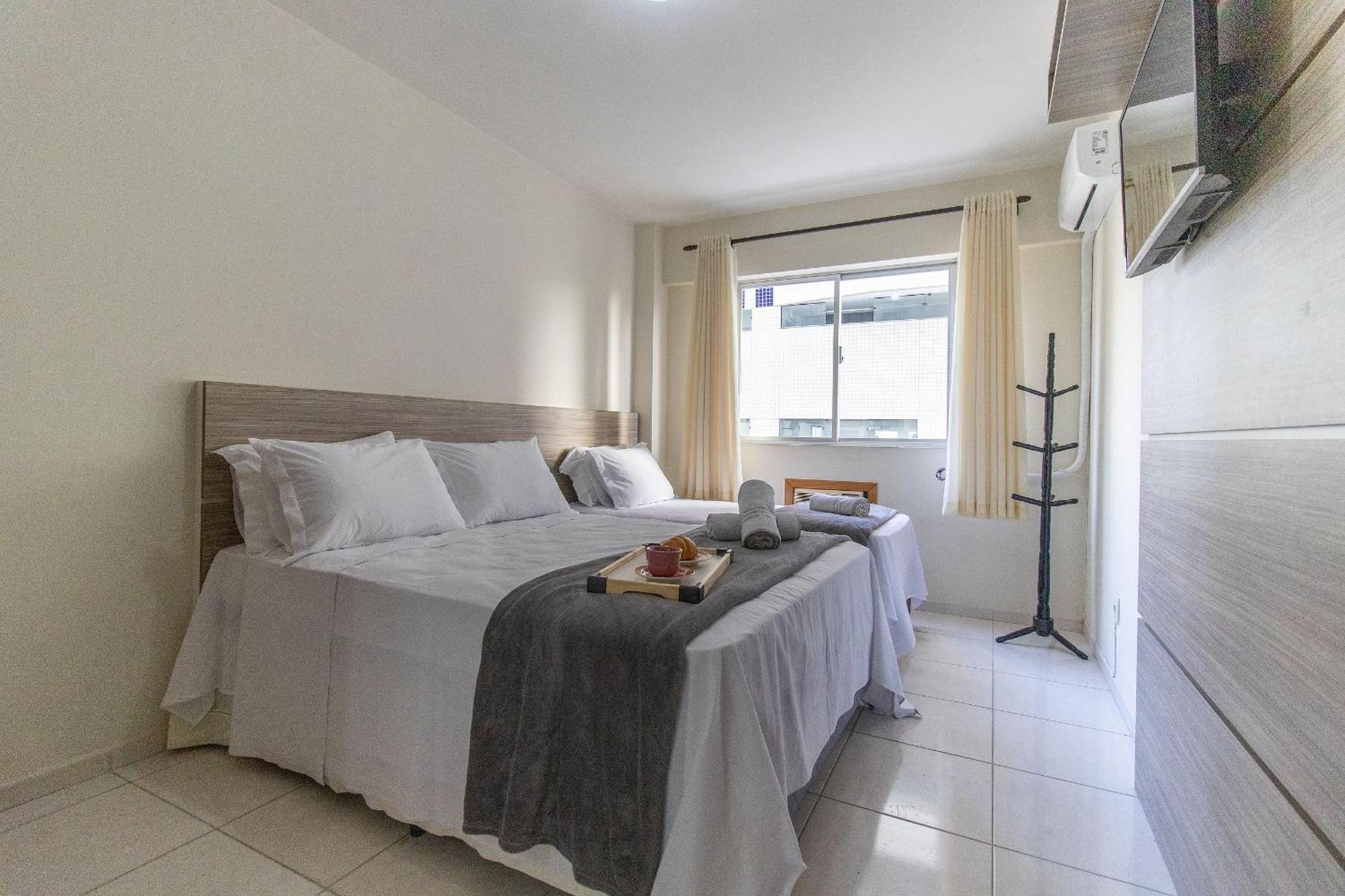 Apartamento Vnz42b - Climatizado, Quadra Mar, Garagem, Wi-fi